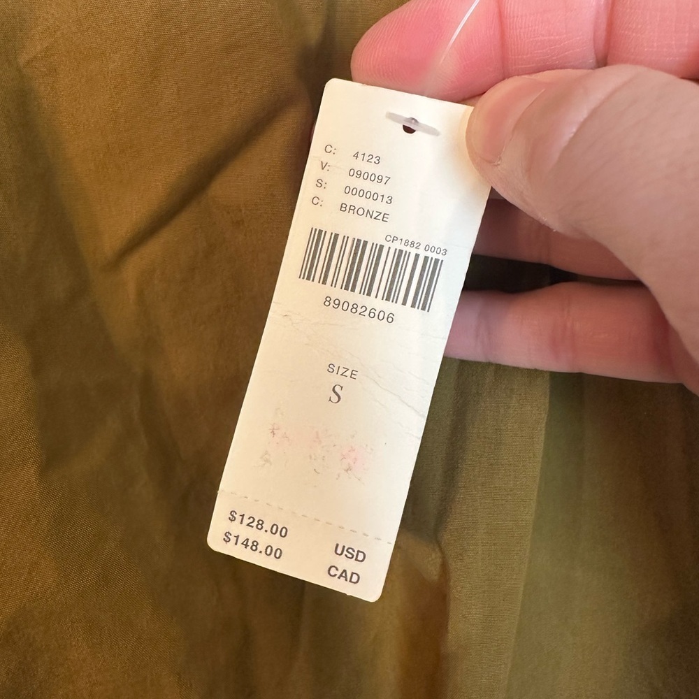 NWT Anthropologie Pilcro Pull-On Parachute Pants Bronze S - Picture 6 of 11